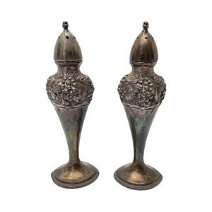 Benedict Proctor BP 20 Silver Plated  Salt and Pepper Shakers Vintage
